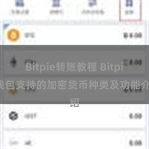 Bitpie转账教程 Bitpie钱包支持的加密货币种类及功能介绍