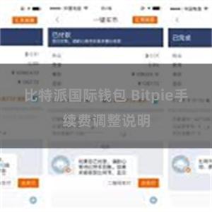 比特派国际钱包 Bitpie手续费调整说明