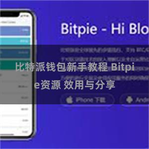 比特派钱包新手教程 Bitpie资源 效用与分享