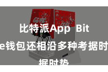 比特派App  Bitpie钱包还相沿多种考据时势